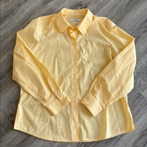 Foxcroft for Appleseeds wrinkle free size 18 button down shirt EUC